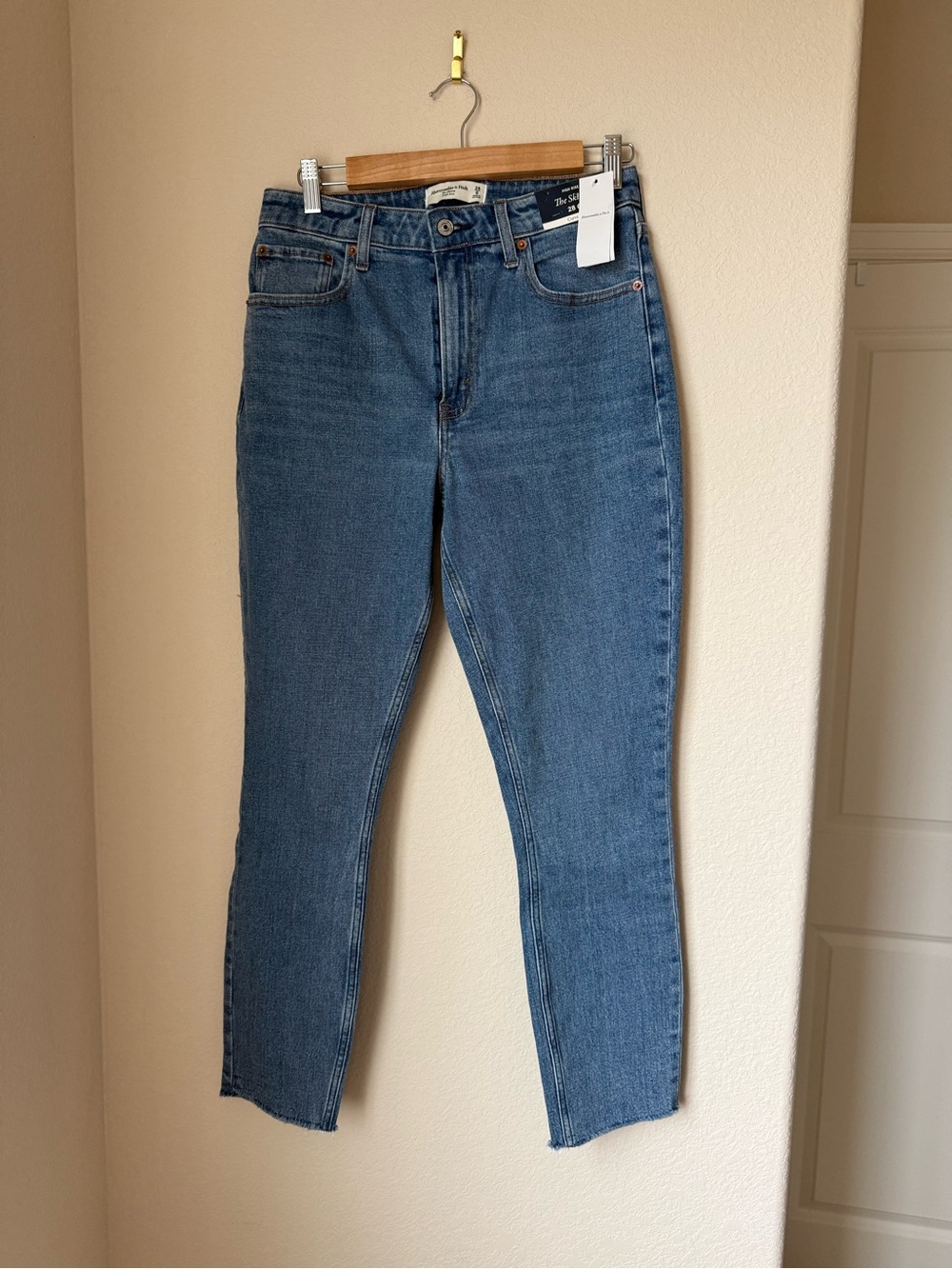 Abercrombie & Fitch The Skinny High Rise Curve Love Size 28 | 6